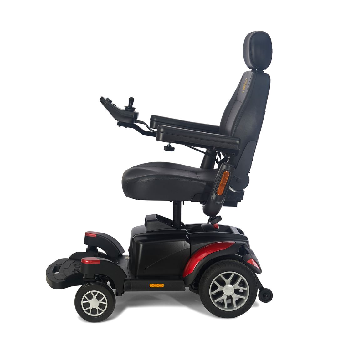 buzzabout power chair left side view