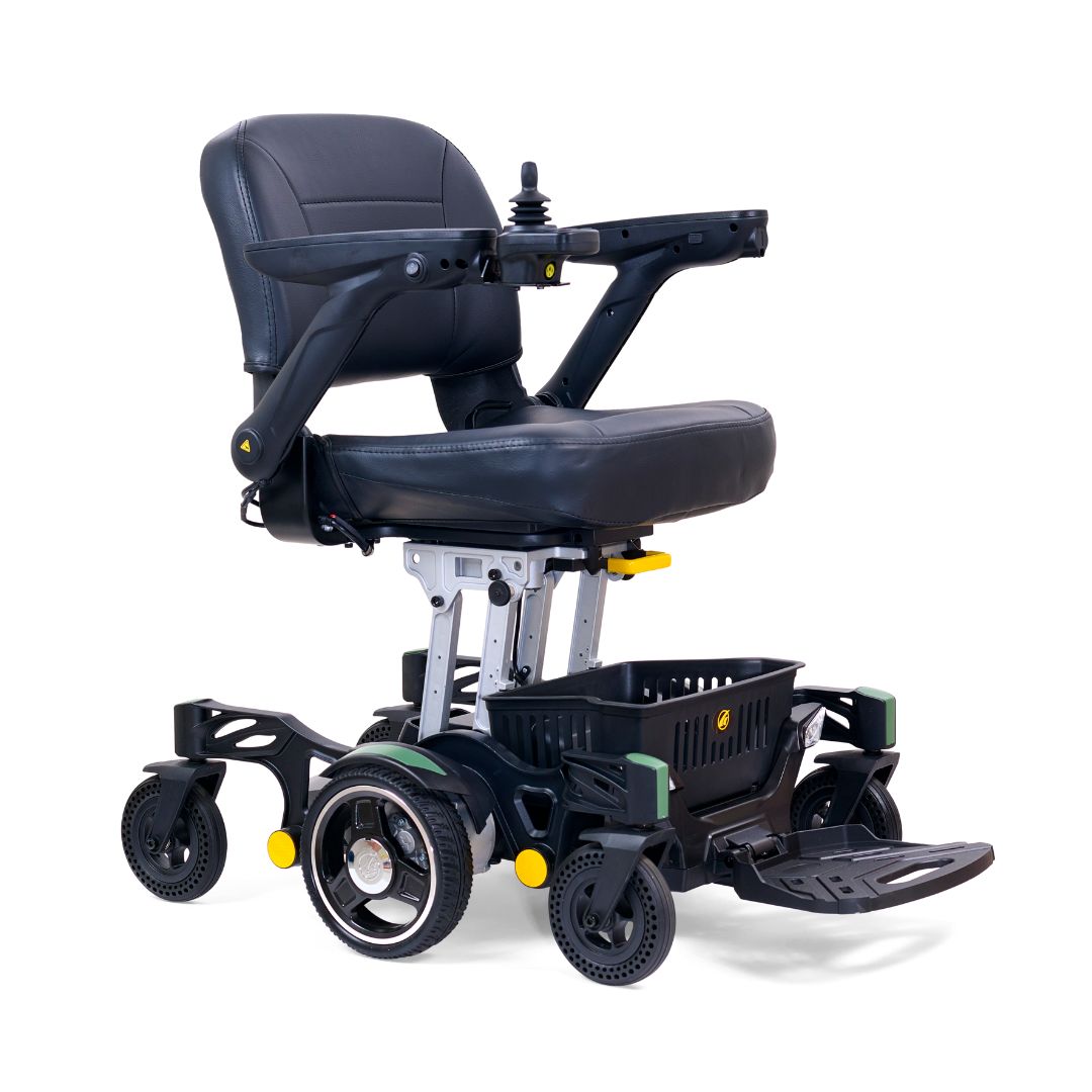 Golden Carryon Power wheelchair in green