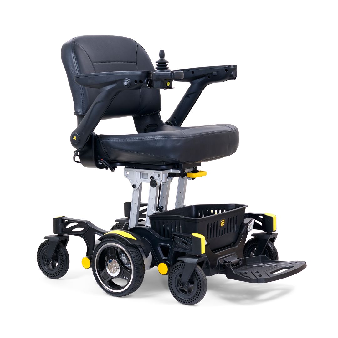 Golden Carryon Power wheelchair in yellow