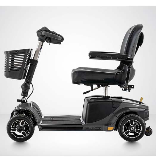 revo 2 4 wheel scooter side view