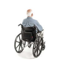 SitnStand for Wheelchairs on wheelchair thumbnail image of SitnStand for Wheelchairs on wheelchair thumbnail
