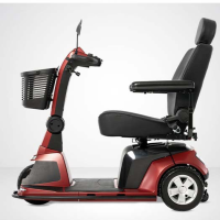 pride maxima 3 wheel scooter side view thumbnail