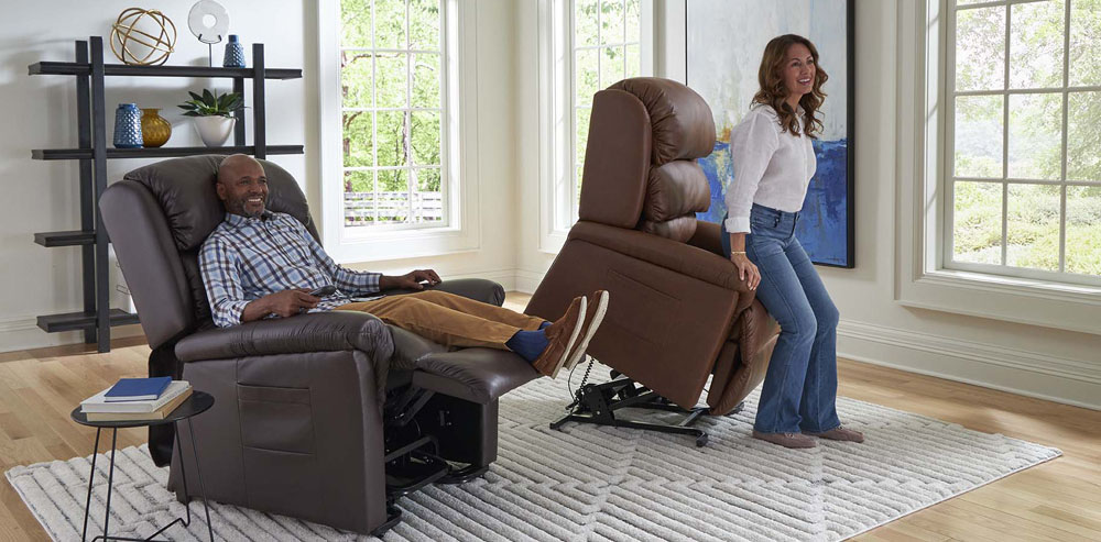 Luxury power lift recliners for comfort and relaxation
